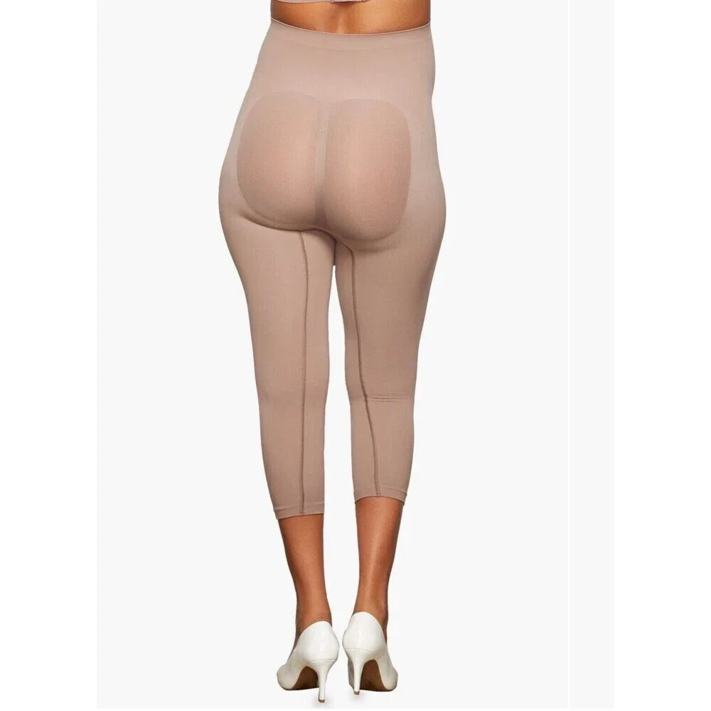 New Skims Seamless‎ Sculpt Maternity Leggings UMBER Size XXS/XS Shapewear